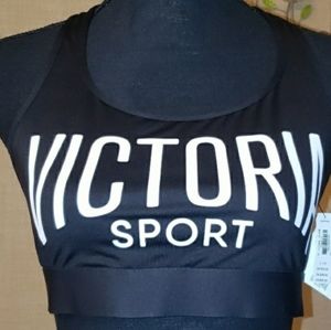 Victoria Secret's Black Sports Bra Size Large